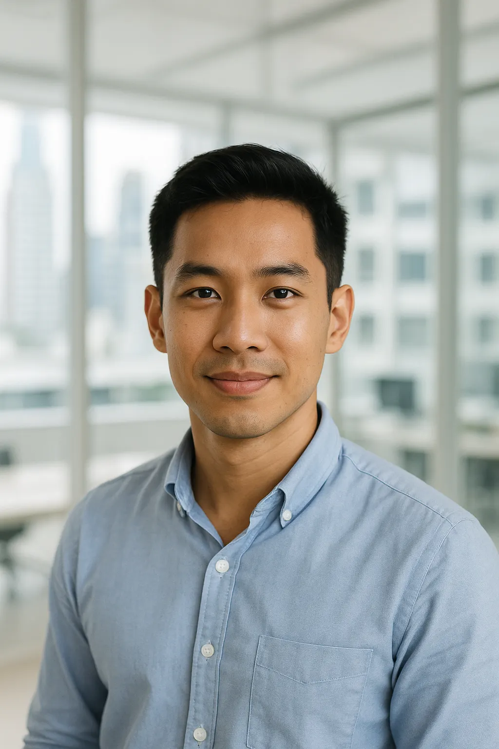 Startup professional portrait in Bangkok