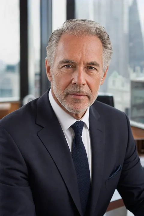 Senior executive portrait in London