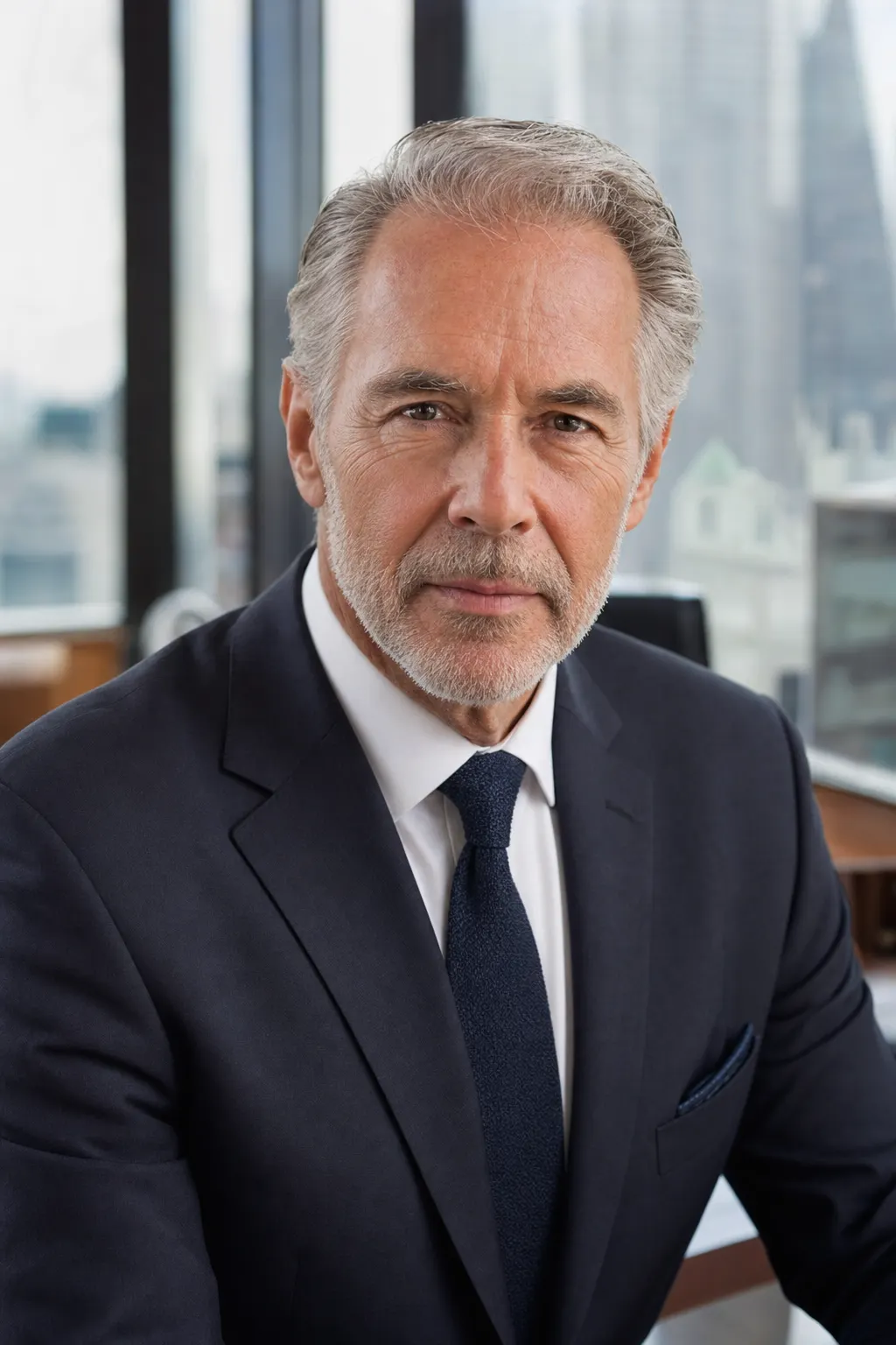 Senior executive portrait in London