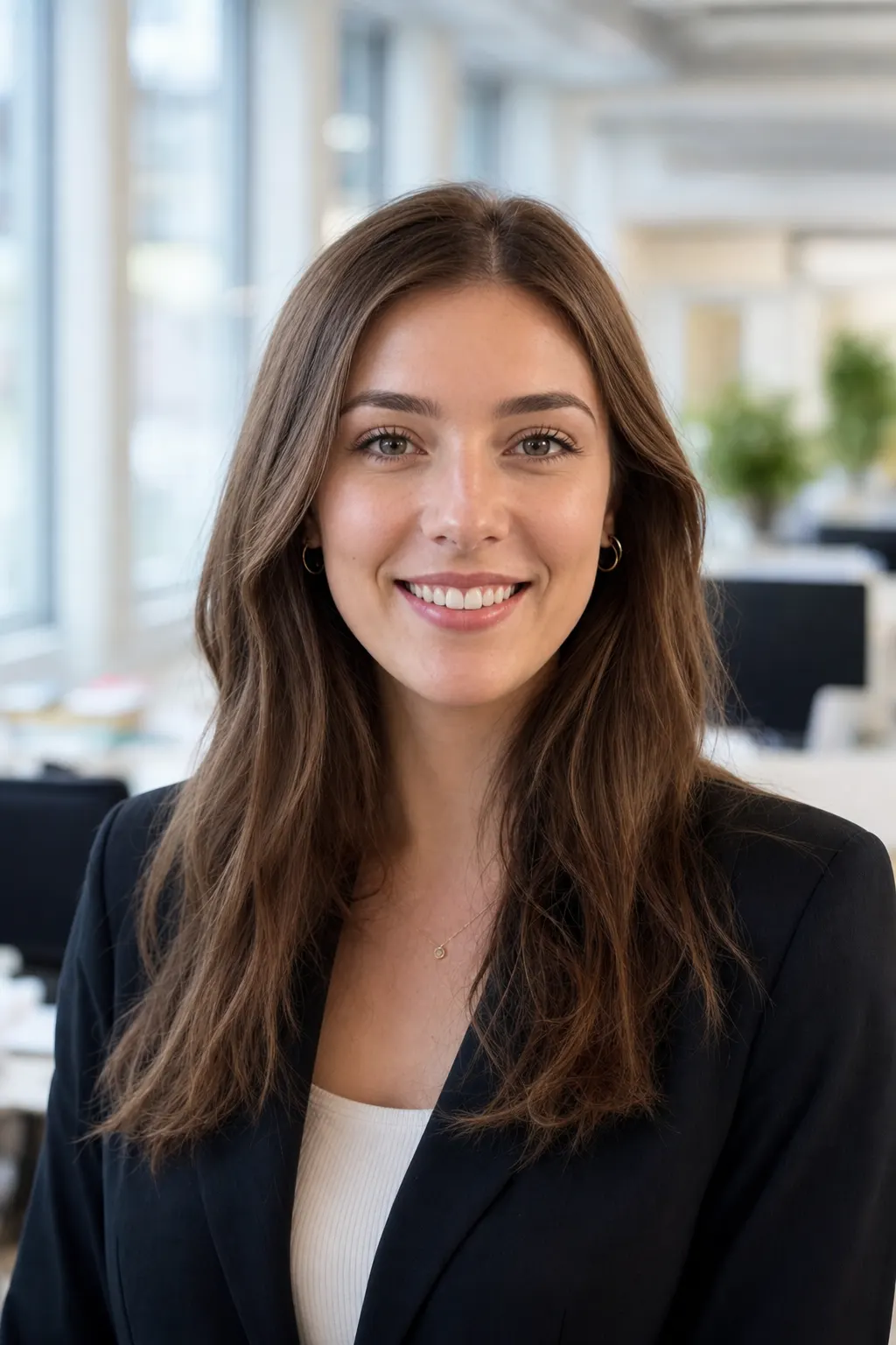 Early-career professional portrait in London