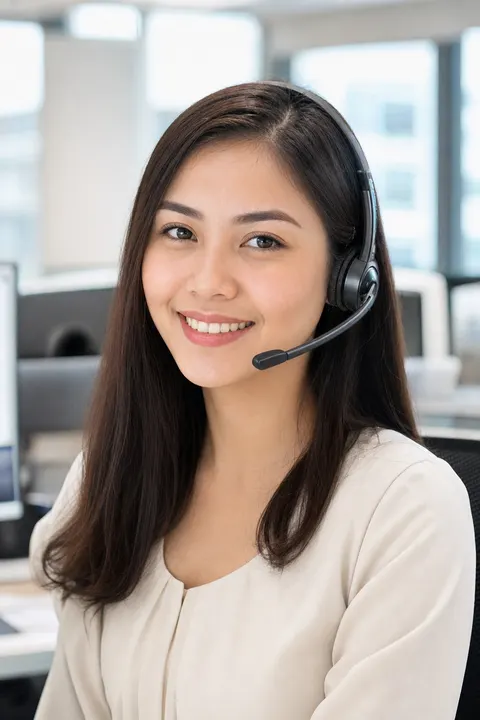 Customer support professional in Manila