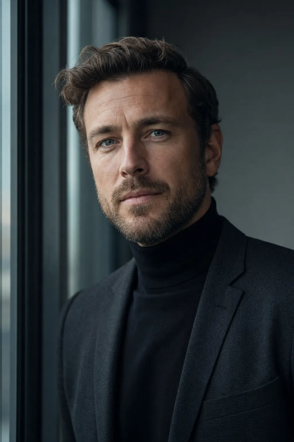 Professional portrait in Oslo winter light