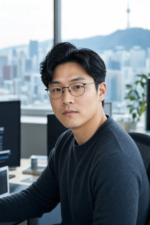 Software engineer portrait in Seoul