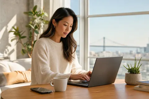Creative professional at work in San Francisco