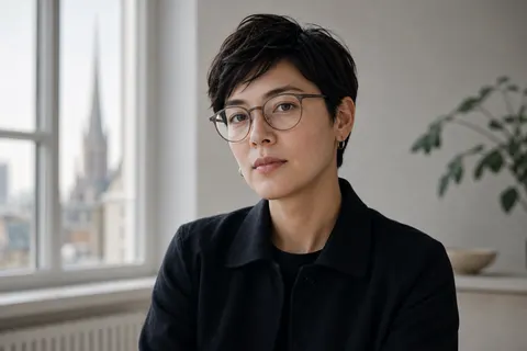 Product designer portrait in Stockholm