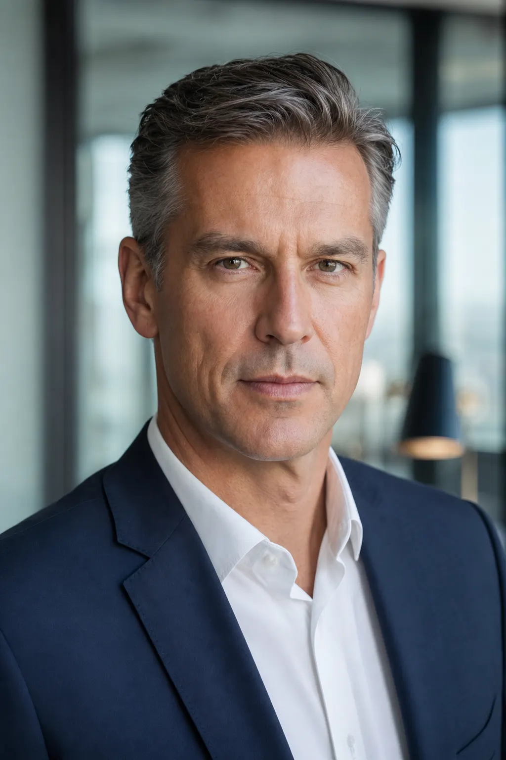 Finance professional portrait in Zurich